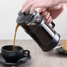Load image into Gallery viewer, Acopa 33 oz. Glass / Black French Coffee Press