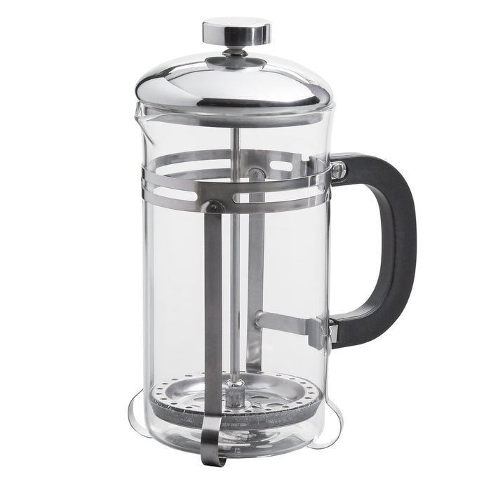 Acopa 20 oz. Glass / Stainless Steel French Coffee Press