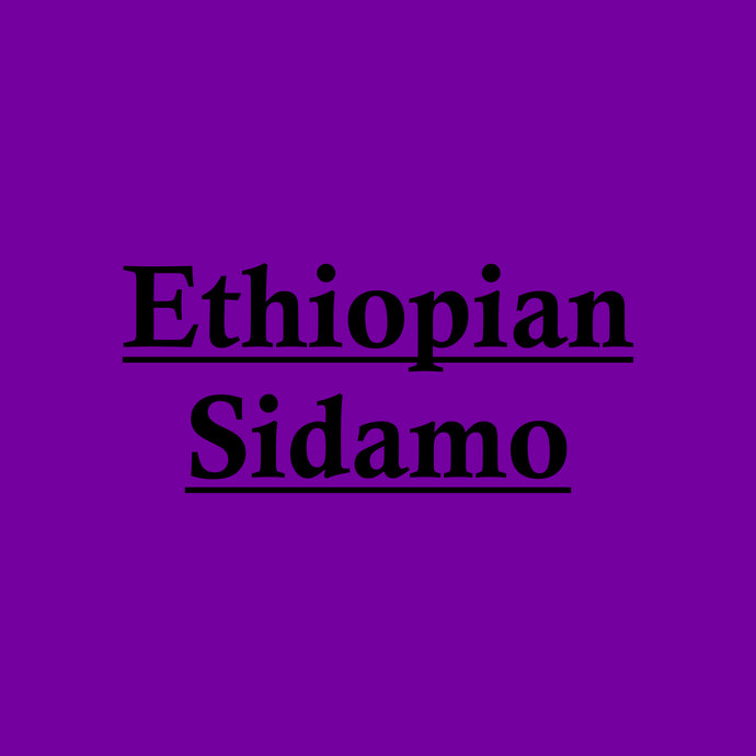 Ethiopian Sidamo